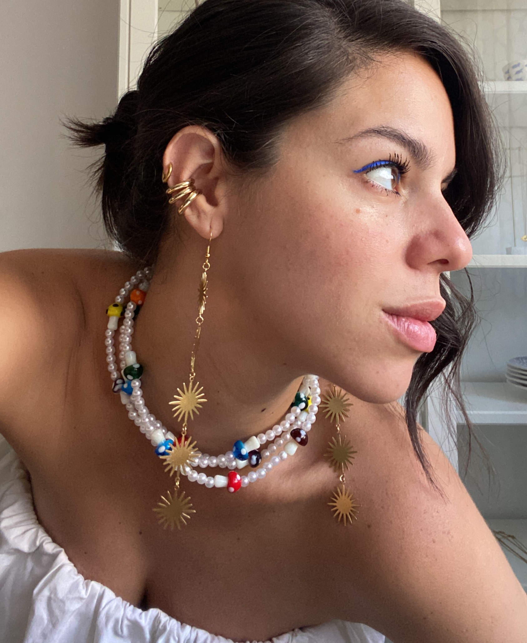 SUN CASCADE EARRINGS - Vista 1